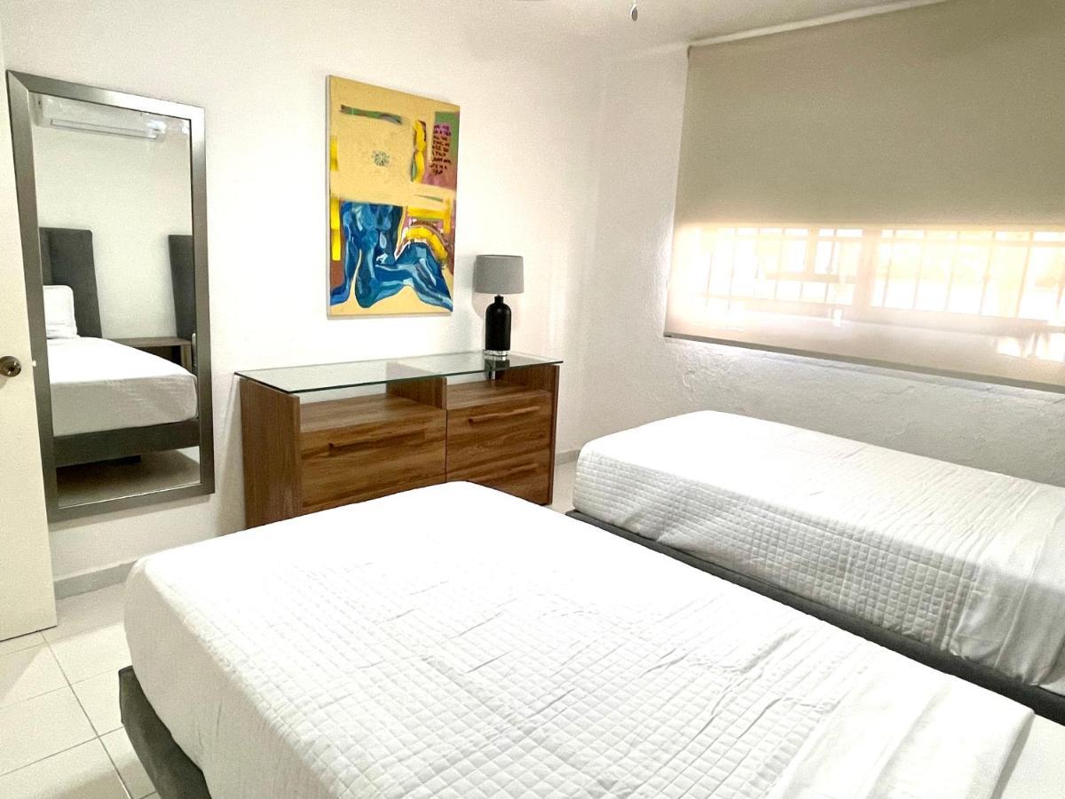D1 Prime Location 3 Bedroom Ground Floor Spacious Apartment Cancún Extérieur photo